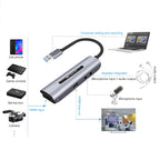 Z39 HDMI / F + Microphone HDMI / F + Audio + USB 4K Capture Card, Support Windows Android Linux and MacOS Etc, Z39