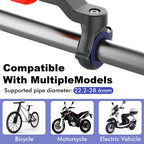 HL-143A Mountain Bike Bicycle Motorcycle Adjustable Handlebar Navigation Phone Holder Mount, HL-143A Bicycle Motorcycle Holder