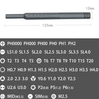 A49 49 in 1 High Quality Screwdriver Set  Mobile Computer Disassembly and Maintenance Tools, 49 in 1