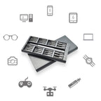 A63 63 in 1 Screwdriver Set Mobile Phone Tablet Computer Disassembly and Maintenance Tool, A63 63 in 1