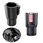 2-in-1 Smart Car Cup Cooler Outdoor Travel Heater Portable Auto Mini Refrigerator 12V Cooling Heating Cup and Drink Holder