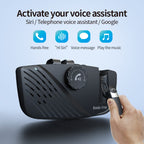 SP16 Car Speaker Bluetooth Headset Kit Privacy Call Visor Handsfree Phone Headset Wireless Car Audio, SP16