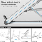 JP-2 Universal Aluminum Alloy Folding Laptop Stand