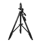 211N Aluminum Tripod Mount with Bluetooth Remote Control & 3-Way Head & Phone Clamp, VCT-211N