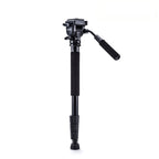 YUNTENG VCT-558 Camera Monopod + Fluid Pan Head + Unipod Holder, VCT-558