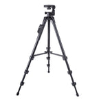 YUNTENG VCT-5218 Aluminum Tripod Mount with Bluetooth Remote Control & 3-Way Head & Phone Clamp, VCT-5218