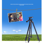 YUNTENG VCT-520 Aluminum Alloy Tripod Mount, VCT-520