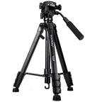 YUNTENG VCT-80 Aluminum Tripod Mount with Damping Ballhead, VCT-80