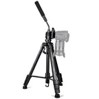 YUNTENG VCT-80 Aluminum Tripod Mount with Damping Ballhead, VCT-80