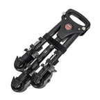 YUNTENG 901 Aluminium Alloy Camera Tripod Foot Wheel Tripod Pulley Base, Load 30KG, 901