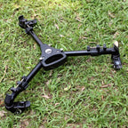 YUNTENG 901 Aluminium Alloy Camera Tripod Foot Wheel Tripod Pulley Base, Load 30KG, 901