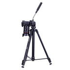 YUNTENG 860 Aluminum Tripod Mount with Fluid Drag Damping Ballhead, 860