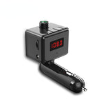 BS6 Wireless Car Bluetooth Aux Interface MP3 Player Swivel USB Port Charger