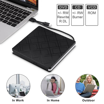 Type-C DVD Burner External Optical Drive
