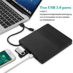 Type-C Portable External CD Burner Optical Drive
