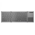 B066S Multi-function Ultra-thin Mini Wireless Three Fold Bluetooth Keyboard, B066S