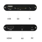 X9 HD Multimedia Player 4K Video Loop USB External Media Player AD Player