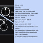 1 In 4 Out Audio Frequency Signal Splitter Distribute Device, Non Consumption, 3.5mm Interface Output, 1 In 4 Out 3.5mm Interface