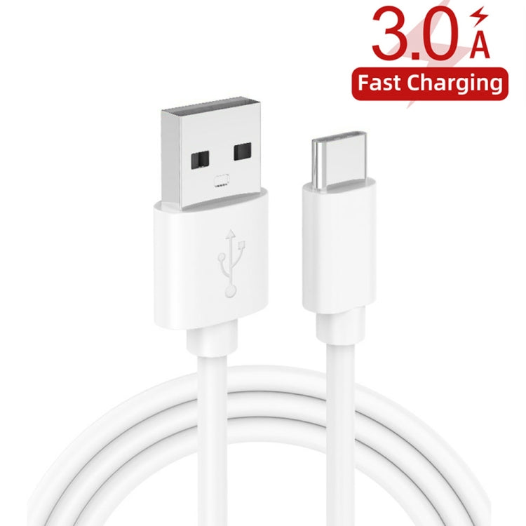 TE-P23 38W PD 20W USB-C / Type-C + QC3. 0 USB Triangle Car Charger + USB to USB-C / Type-C Data Cable, Length: 1m, with Type-C Cable