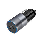 Dual PD 3.0 40W Type-C Car charger with 1m Type-C to Type-C Data Cable, with Dual Type-C Cable