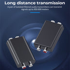 G1 RCA Audio Common Ground Isolator Anti-jamming Noise Reduction Filter Eliminates Bluetooth Receiver, G1 RCA