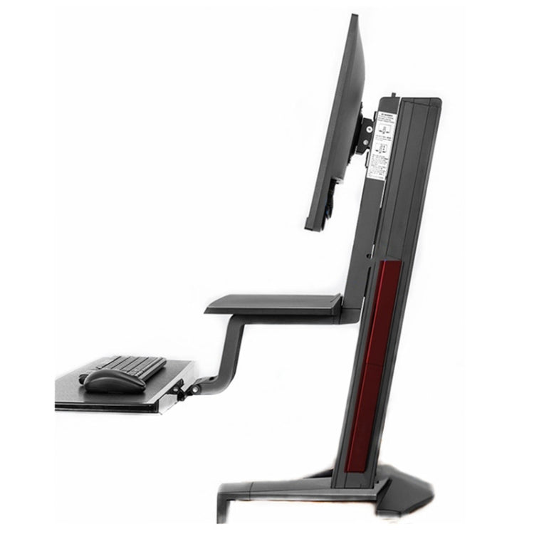 NORTH BAYOU NB L80 Dual Tray Stand Desk Table Clamp LCD Monitor Mount for 17-32 inch, L80