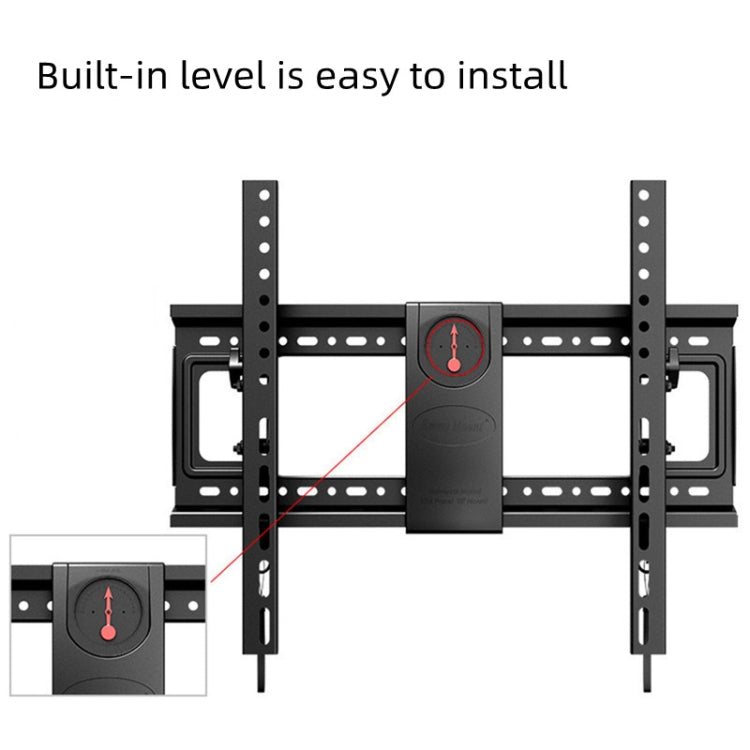 NORTH BAYOU NB DF70-T Tilt Height Adjustable Bracket Wall Rack Mount for 55-85 inch LCD TV, DF70-T