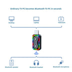 Q1 USB Bluetooth 5.3 Audio Receiver Transmitter Bluetooth Adapter, Q1