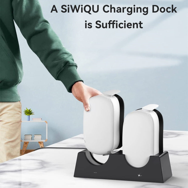 For Oculus Quest 2 VR Charging Stand VR Accessories Host Storage Bracket Double Charging Stand, VR Charging