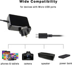 13W 5.2V 2.5A Android Port Power Adapter For Microsoft Surface3 1624 1645, UK Plug, UK Plug, EU Plug, US Plug, AU Plug