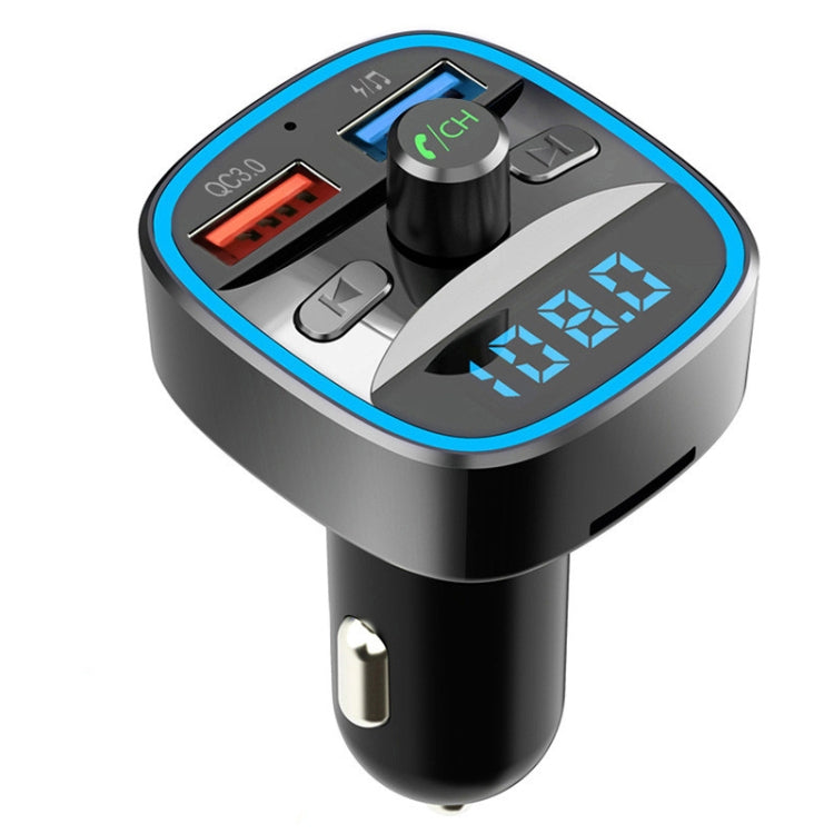 T25S Car MP3 Player Multi-function BT5.0 Dual USB Chargers, T25S