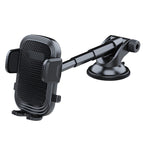 A190+X903 Car Windscreen Dashboard Sucker Mount 3-Phase Telescopic Long Arm Phone Holder, A190+X903