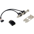ST7251 MiniPCIE I350 Dual RJ45 Ports Server NIC 82583V, I350 Dual RJ45 Ports