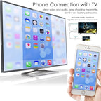 1080P HDMI Cables Adapter USB to HDTV Cable, Dongle USB Male + USB Female to HDMI Male 1080P HDTV Mirroring Cable for Phone/Pad and More Steaming Sharing