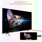 2-in-1 USB C Micro USB, Android Weton MHL to TV HDMI Adapter 1080P HD HDTV Mirroring & Charging Cable, to TV Projector Monitor