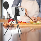 NS-08 LED Dimmable Ring Lamp with Phone Tripod Stand Holder