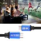 HD08 8K Ultra Clear HDMI 2.1 TV Computer Projection Set-top Box HDMI Cable 5M