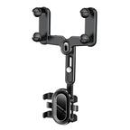 H03 Car Rearview Mirror Mobile Phone Holder 360 Rotation Foldable, H03