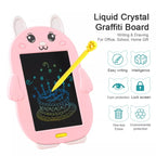 HYD-8511 Cartoon KIds LCD ABS Graffiti Drawing Colorful Hands Writing Board, Rabbit