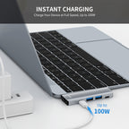 ENKAY Hat-Prince 5 in 2 Hub Type-C to 4K HDMI / USB 3.0 Docking Station Adapter for MacBook