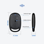 433MHZ 4 Button RF Wireless Remote Control For Light / Door / Alarm System