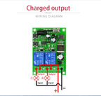 DC 12V 24V 48V Universal Electric Door RF Wireless Remote Control Relay Receiver Set
