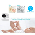 BM850 3.5 inch Wireless Video Color Baby Monitor Night Vision Temperature Monitor, BM850