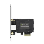 EDUP EP-9635C 2.5Gbps Gigabit Game Wired Network Card 2500M High Speed Internet Port Expansion Desktop PC Adaptive Ethernet Network Adapter