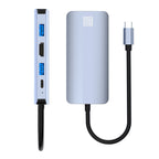 JUNSUNMAY 7 in 1 Multifunctional USB-C Hub Docking Station Adapter -, JSM-HUB017
