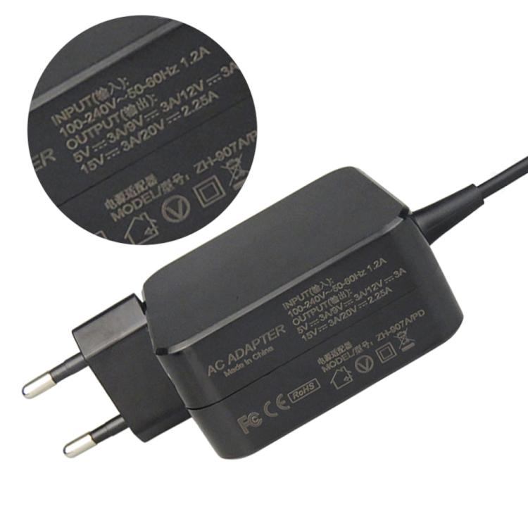 For Dell / HP / Xiaomi 45W Charger Type-c Super Fast Charging Source Adapter, UK Plug