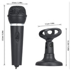 K-307 3.5mm Home Stereo MIC Computer Desktop Chatting Gaming Microphone with Stand, K-307