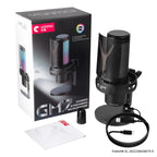 Yanmai GM7 USB Gaming Laptop Microphone with RGB Light, GM7