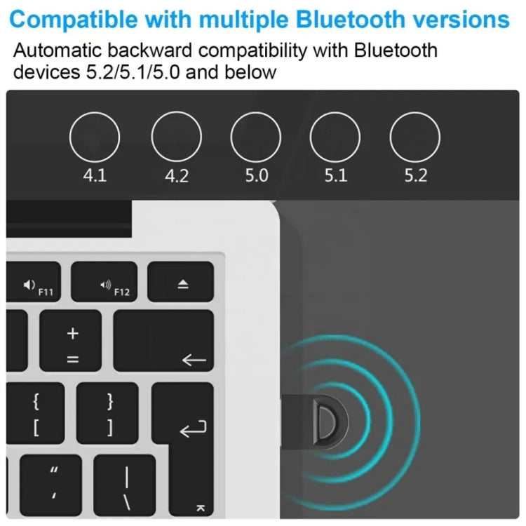 B-001 Mini Bluetooth 5.3  Adapter Transmitter Receiver Wireless USB Dongle Adapter