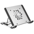 P3 Adjustable Aluminum Foldable Portable Laptop Notebook Fan Stand Bracket, P3